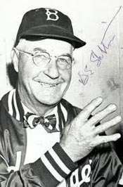 Manager Burt Shotton